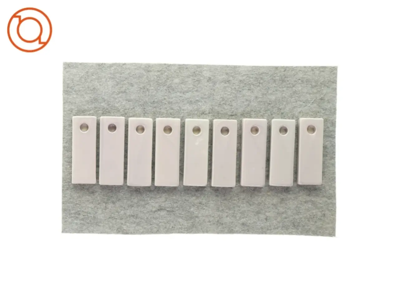 Billede 1 - Lysestager 9 stk. fra Broste (str. 11 x 4cm)