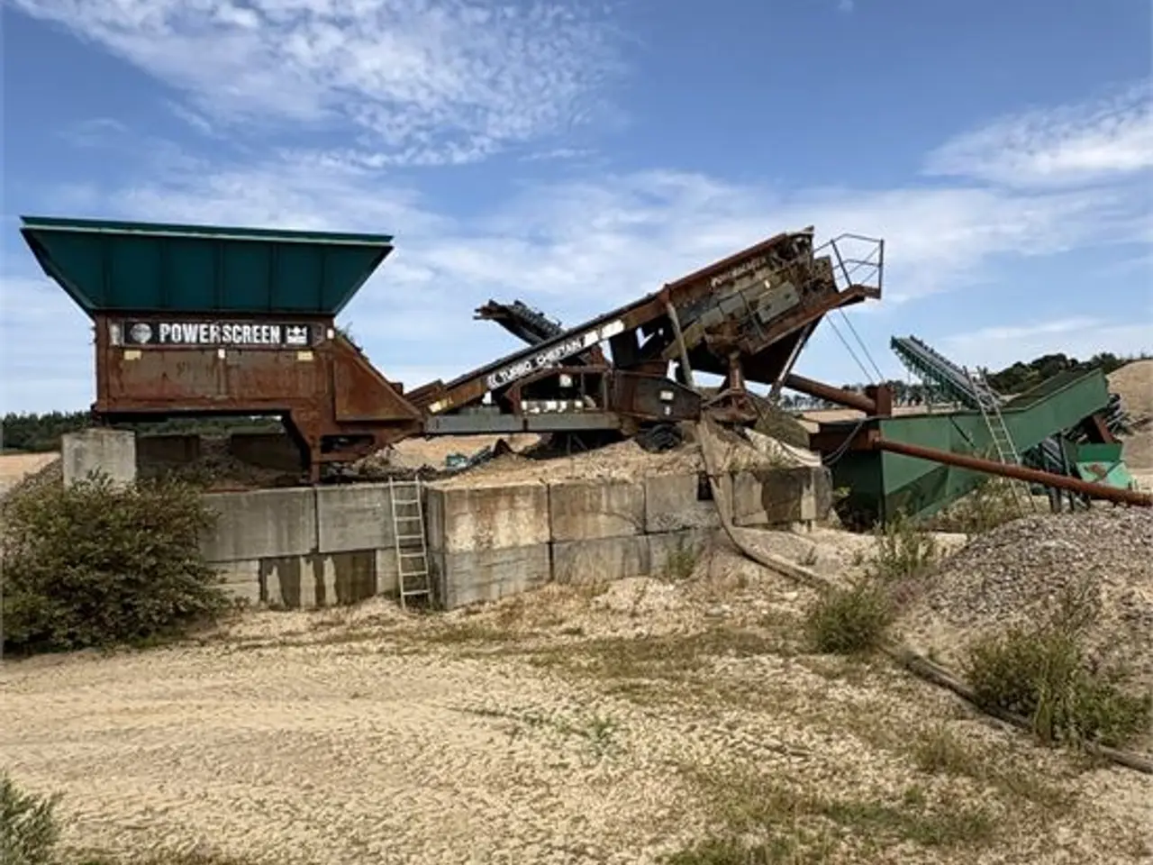 Billede 1 - Powerscreen Turbo Chieftain 1400 Vaskeanlæg/washing plant - Video !