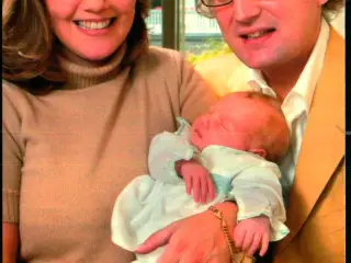 Prins Bernhard Jr. - Prinsesse Annette - Baby Isabelle - Holland - Hallmark 337 - Ubrugt