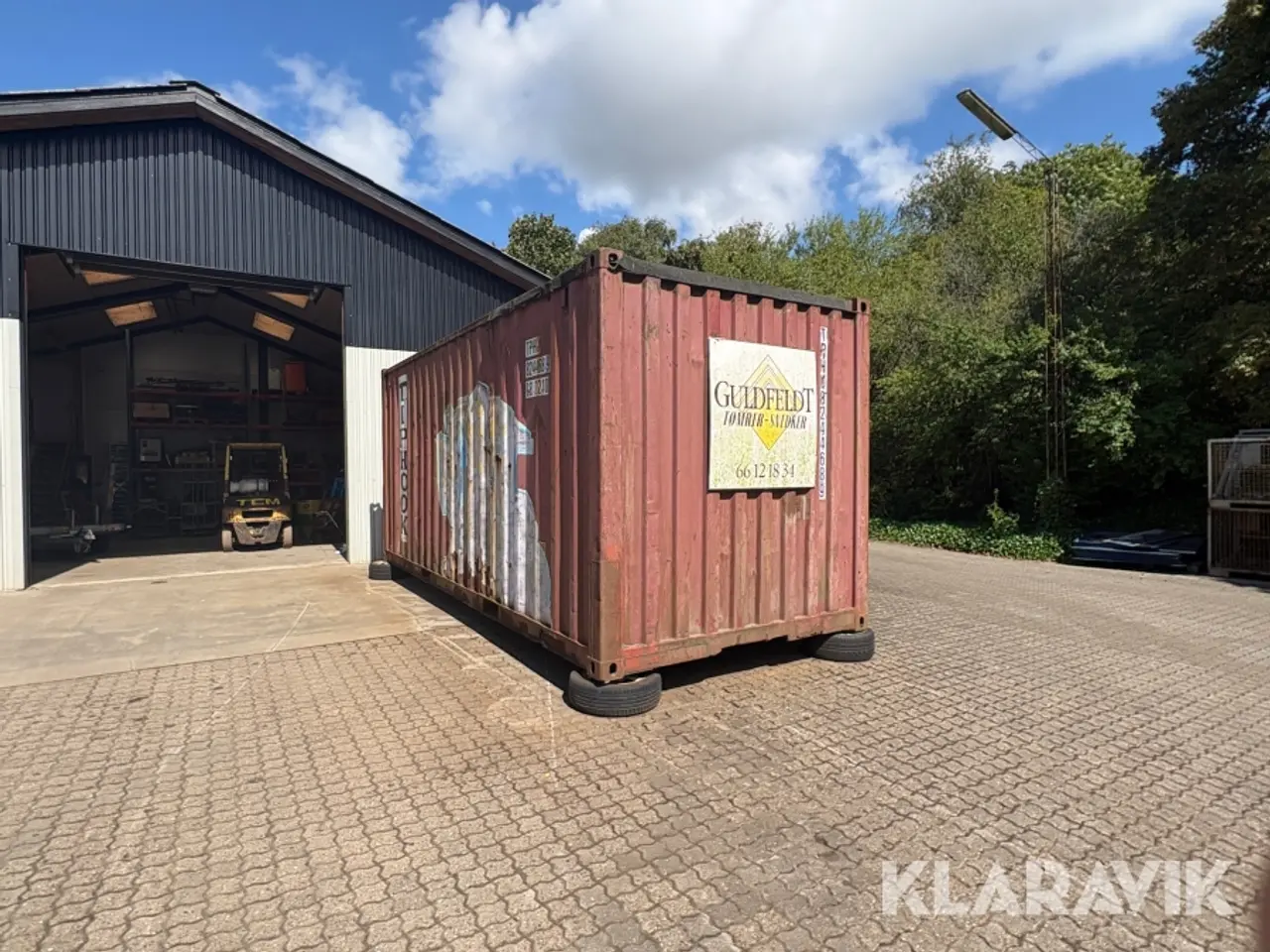 Billede 7 - Container Tiphook 20 fods Med reol