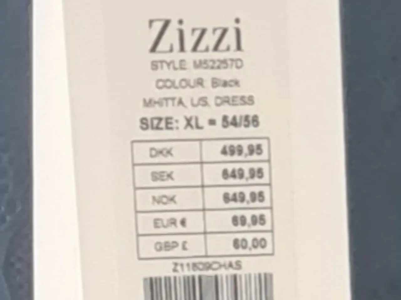 Billede 5 - Zizzi Ny sort blonde kjole str xl 54 