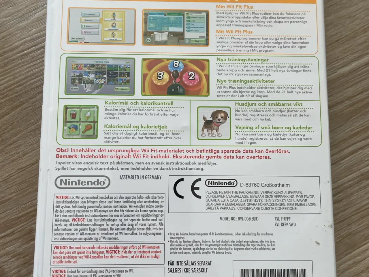 Billede 2 - Wii balance board + spillet Wii Fit Plus