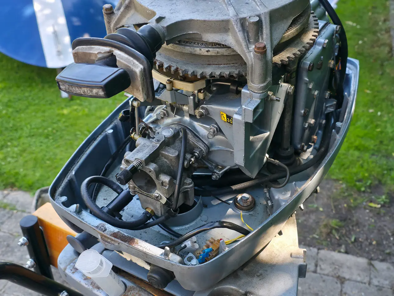 Billede 5 - Totalrenoveret 35hk påhængsmotor
