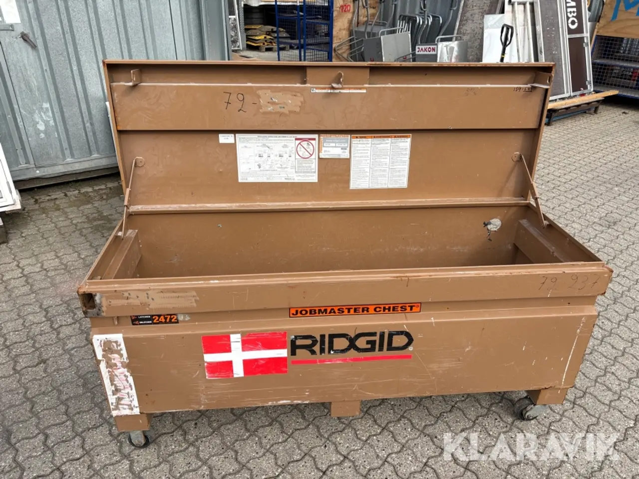 Billede 7 - Værktøjskasse Ridgid JobMaster Chest 2472