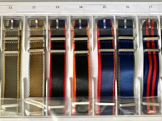 Høj kvalitet- Nato nylon, urremme.
