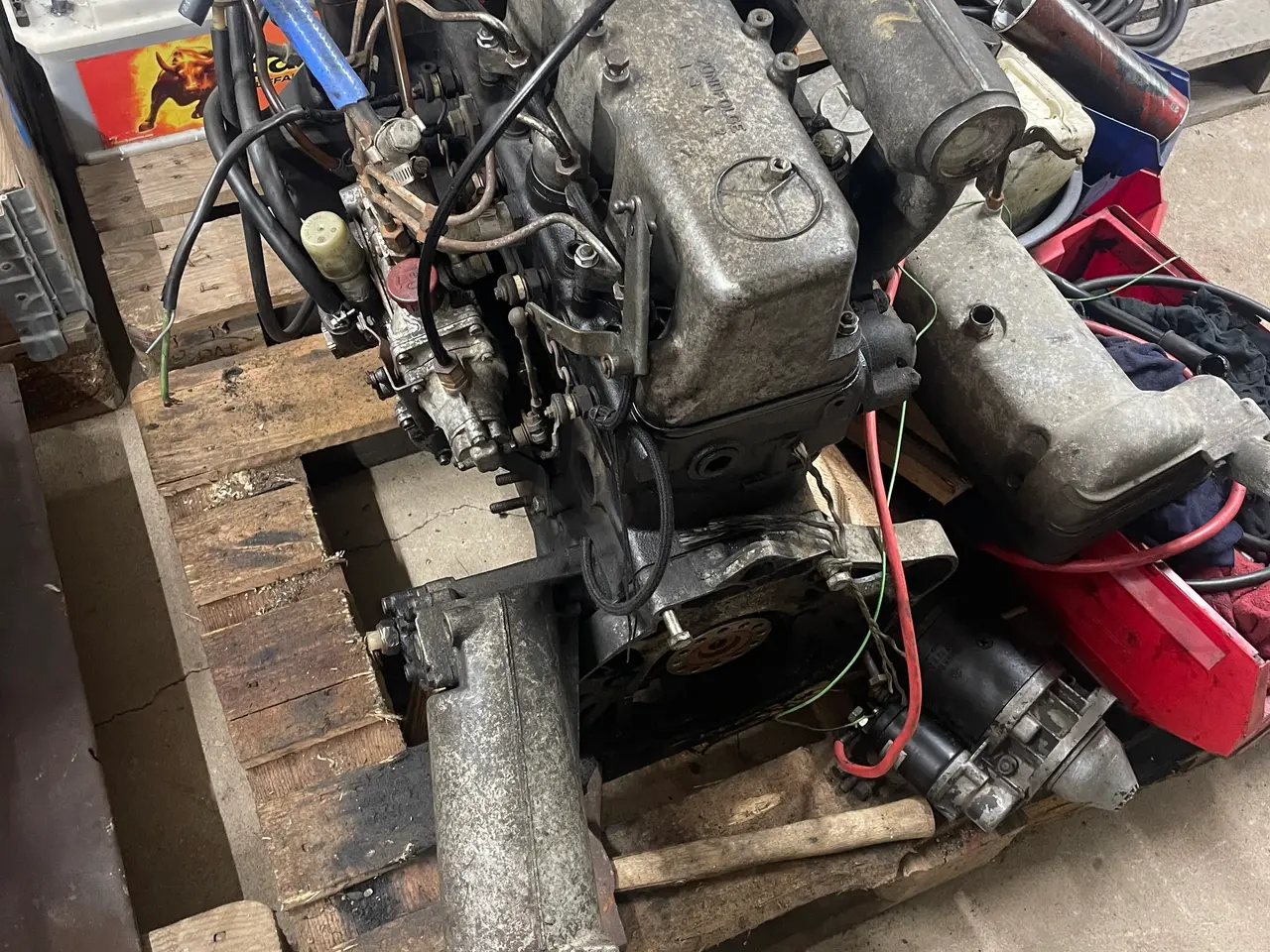 Billede 1 - Mercedes OM616 Motor