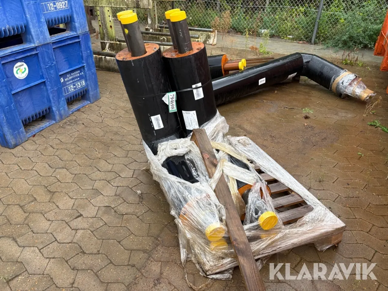 Billede 2 - Fjernvarmerør Isoplus KMR-Bogen 90 grader - 4 styk / 1x1m