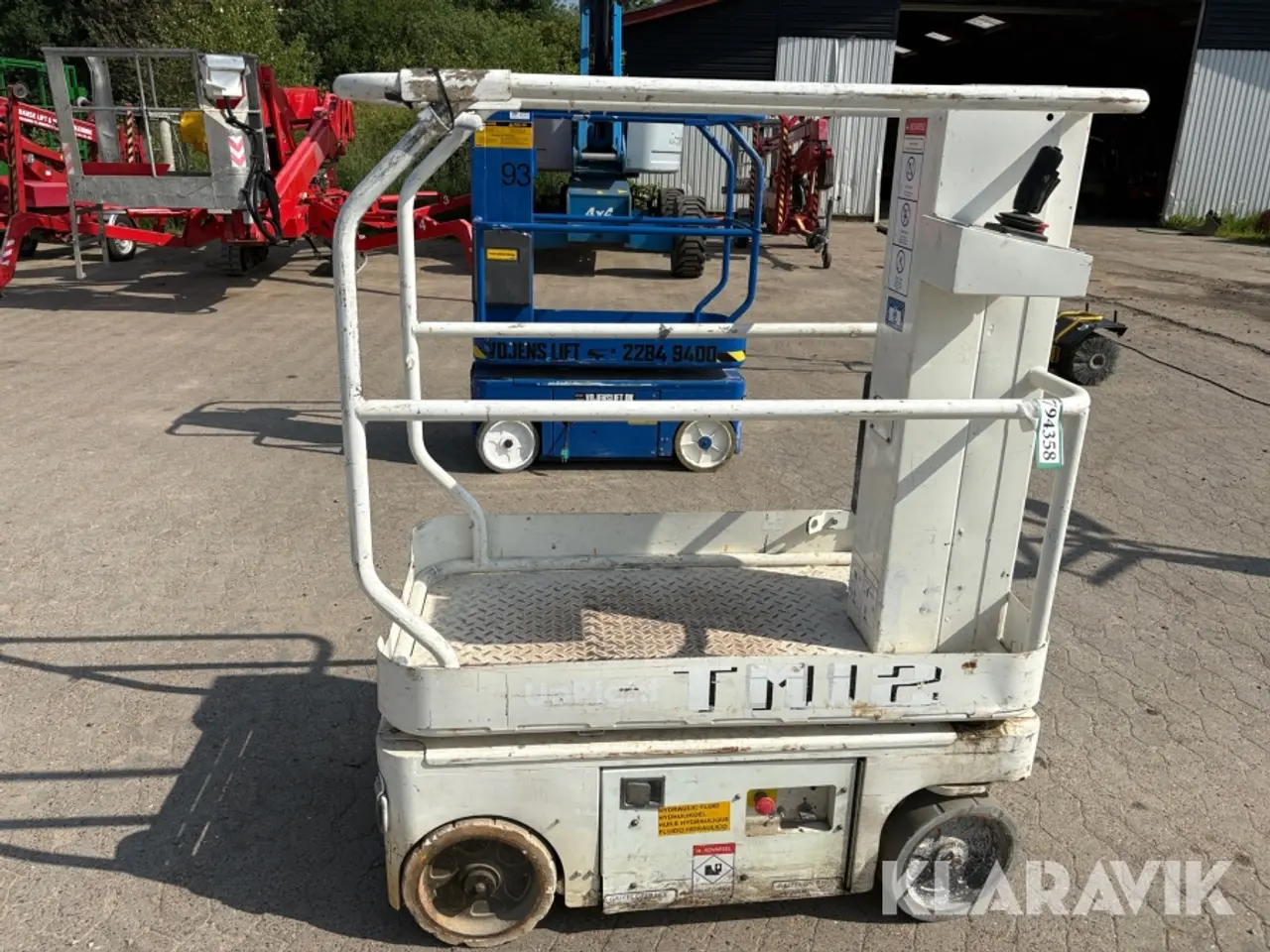 Billede 2 - Søjlelift UpRight TM12