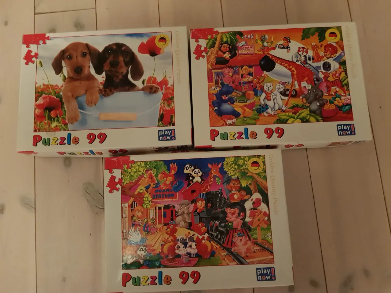 Billede 1 - Puslespil med 99 brikker