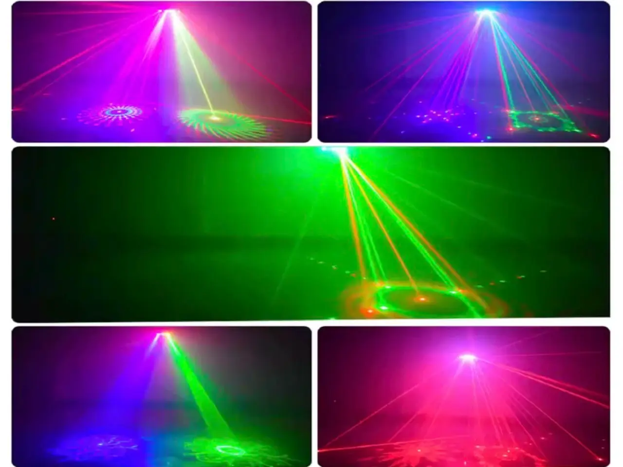 Billede 2 - LED diskolys laser og fjernbetjening