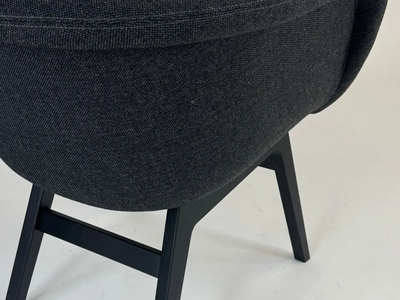 Billede 8 - +HALLE Chester Loungestol – Sort