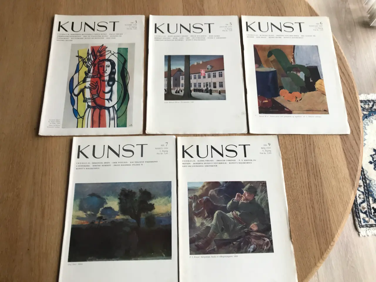 Billede 1 - KUNST - 6. årgang - 1958/59 - (5 numre)