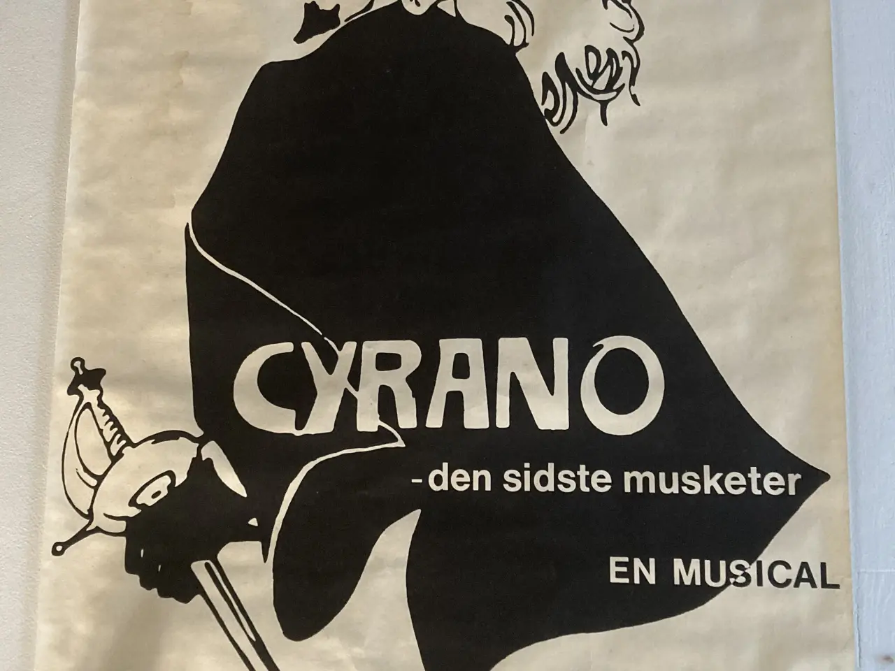 Billede 1 - Plakat CYRANO odense teater 1974