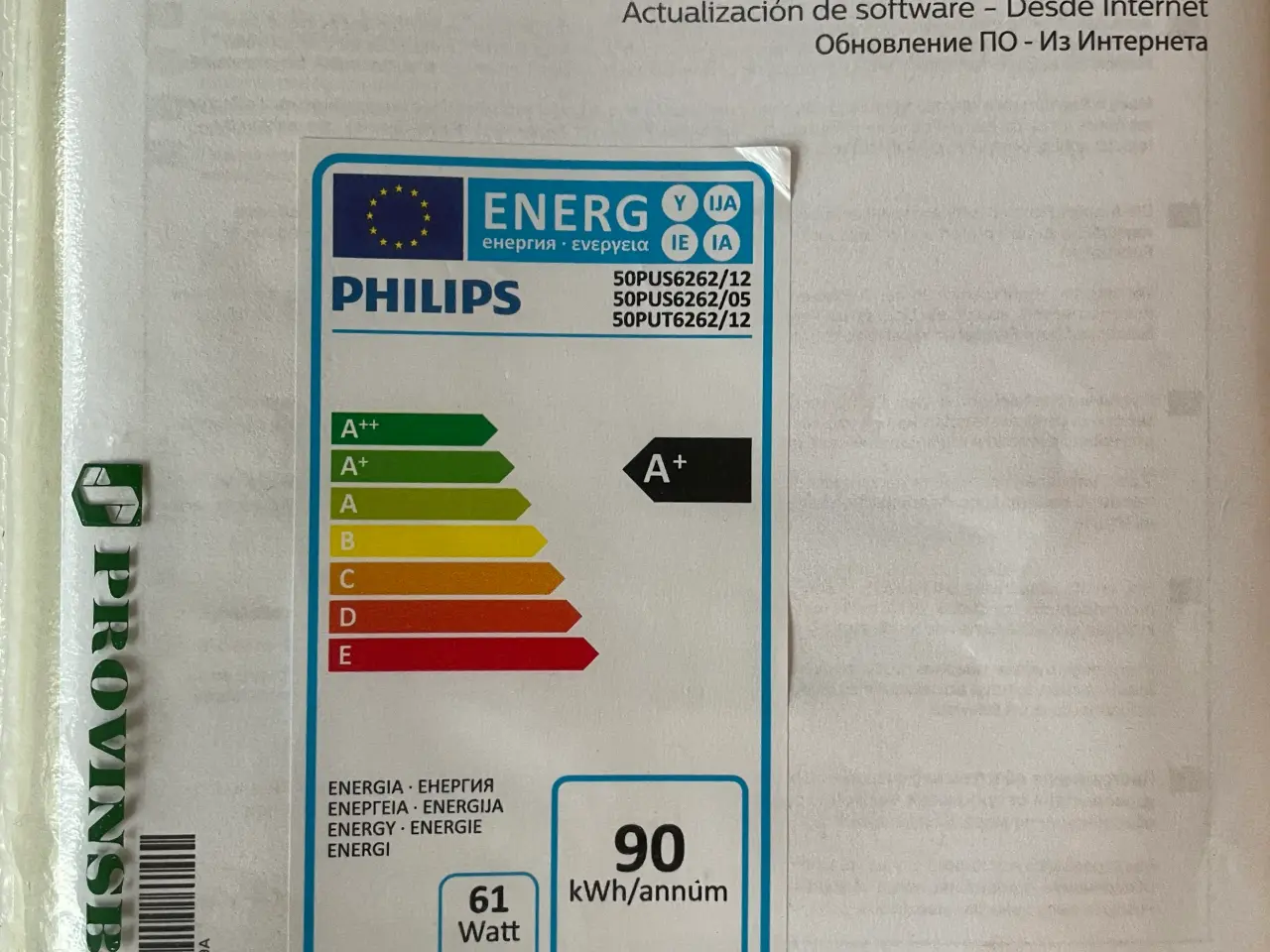 Billede 2 - Philips 50PUS6262 HD LED TV