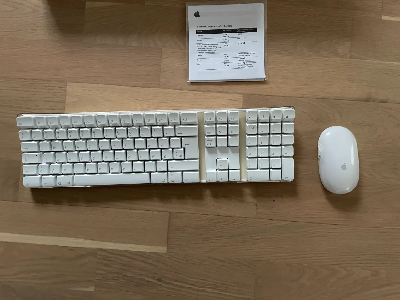 Billede 3 - Apple trådløs tastatur + trådløs Apple mus