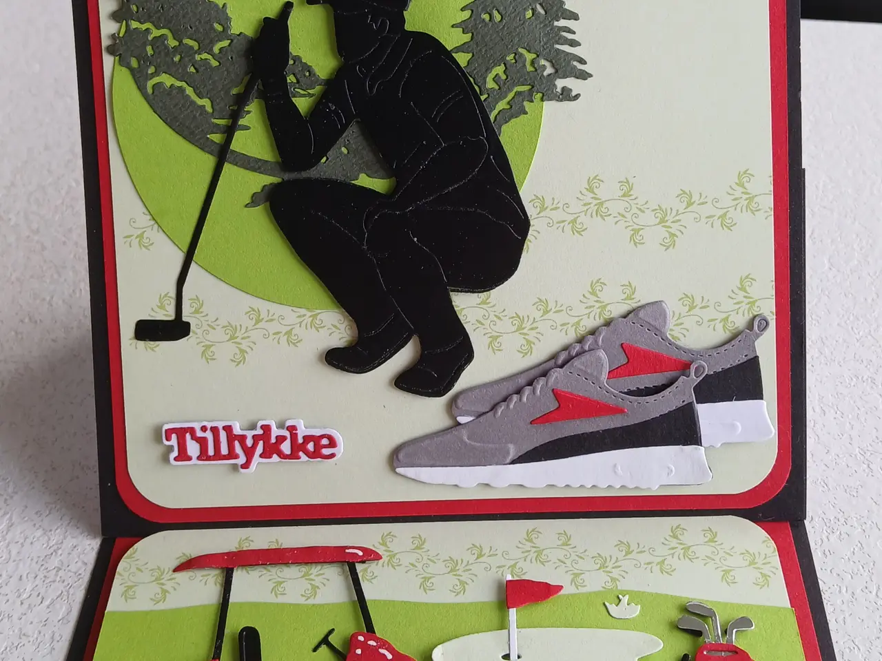 Billede 10 - tillykke kort til golf interesserede sælges