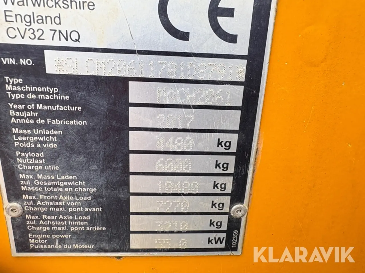 Billede 6 - Dumper 6 tonne Thwaites MACH2061
