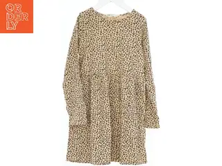 Langærmet leopard mønstret kjole fra H&M (str. 128)