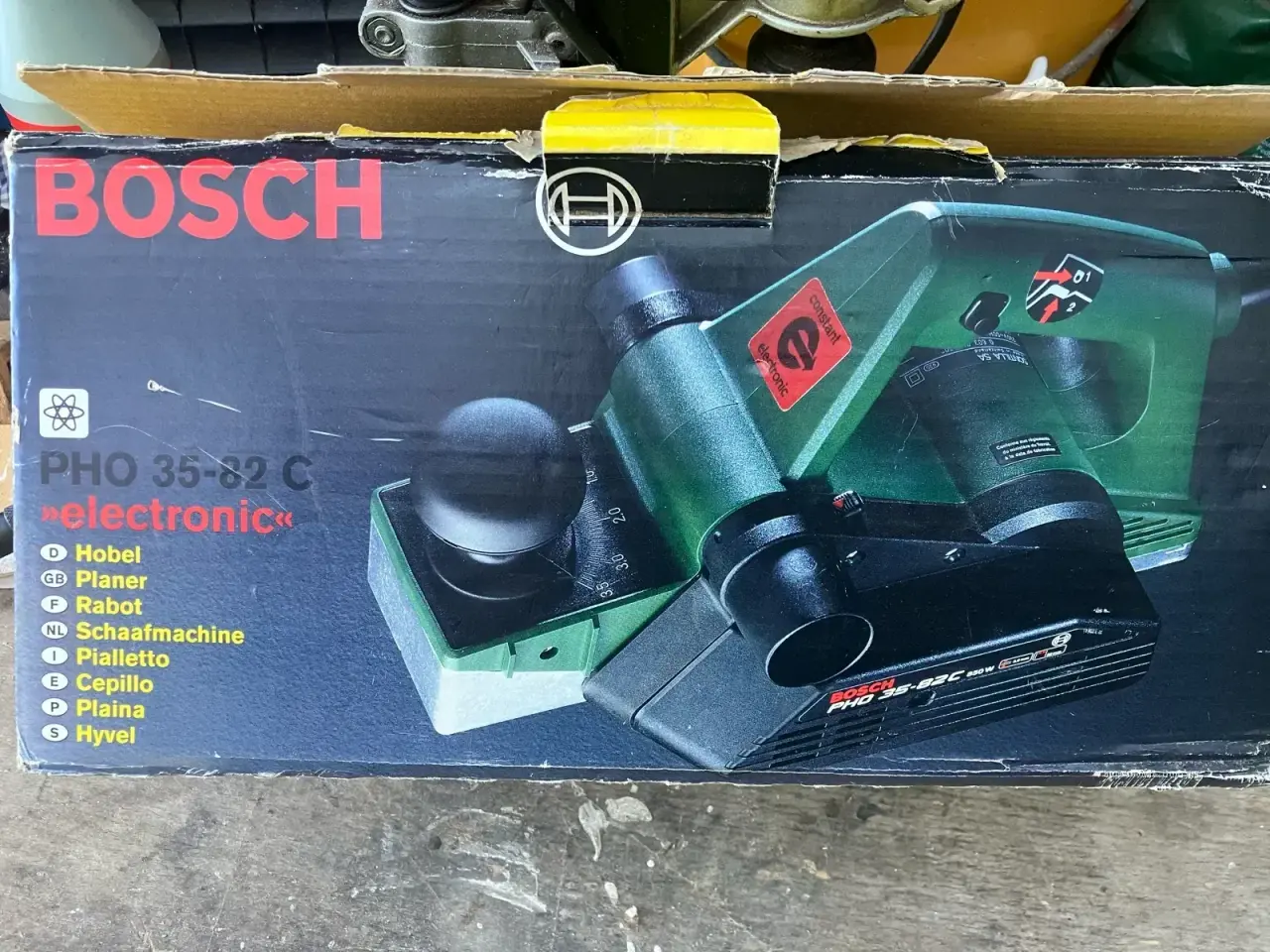 Billede 1 - Bosch elektrisk høvl
