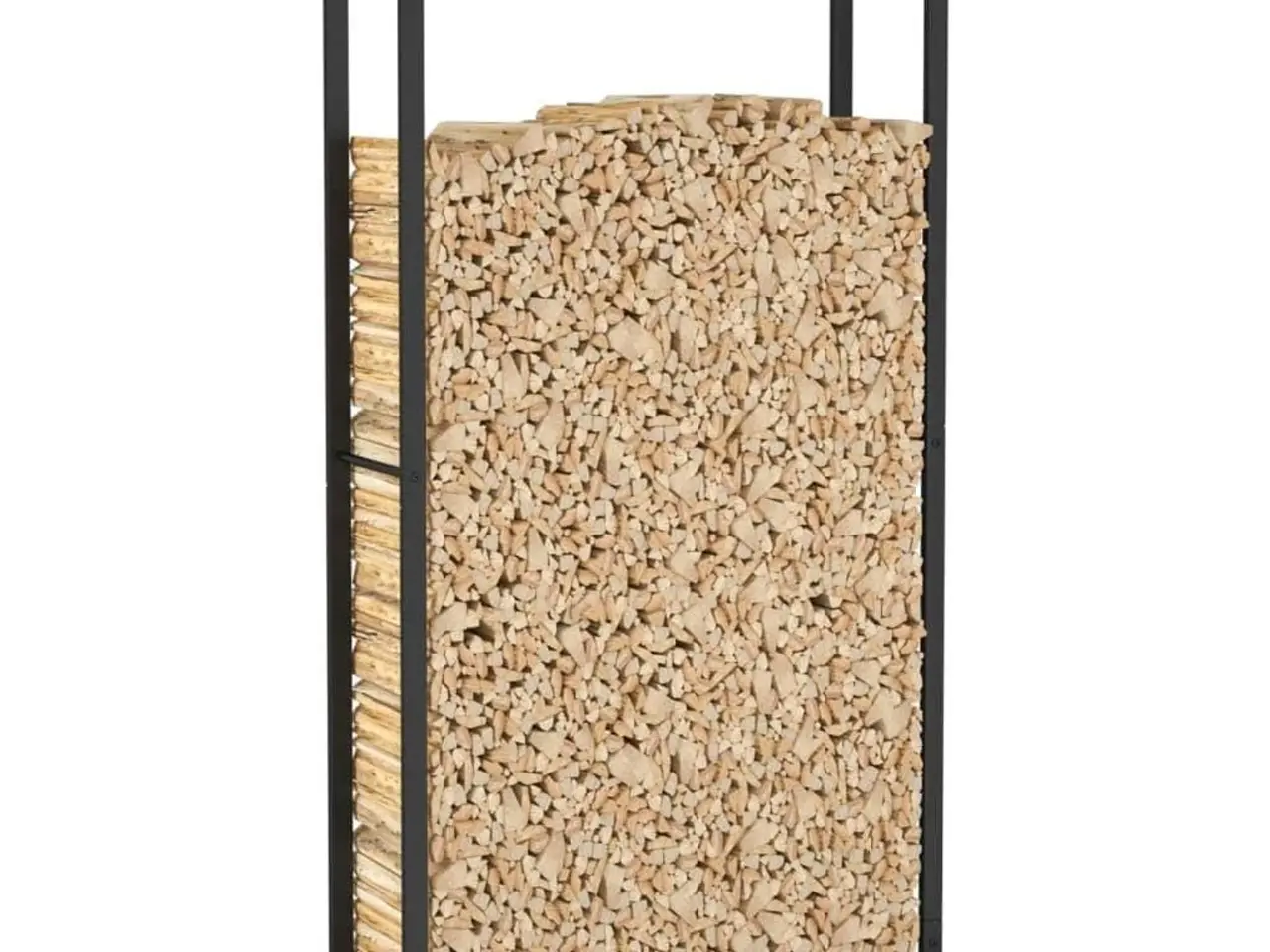 Billede 5 - Brænderist mat sort 80x28x154 cm stål