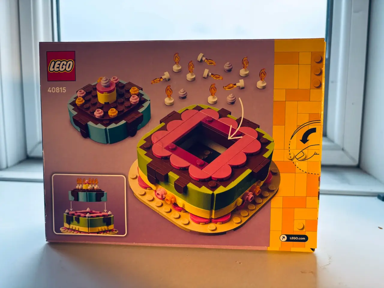 Billede 2 - Lego 40915 Fødselsdagskage