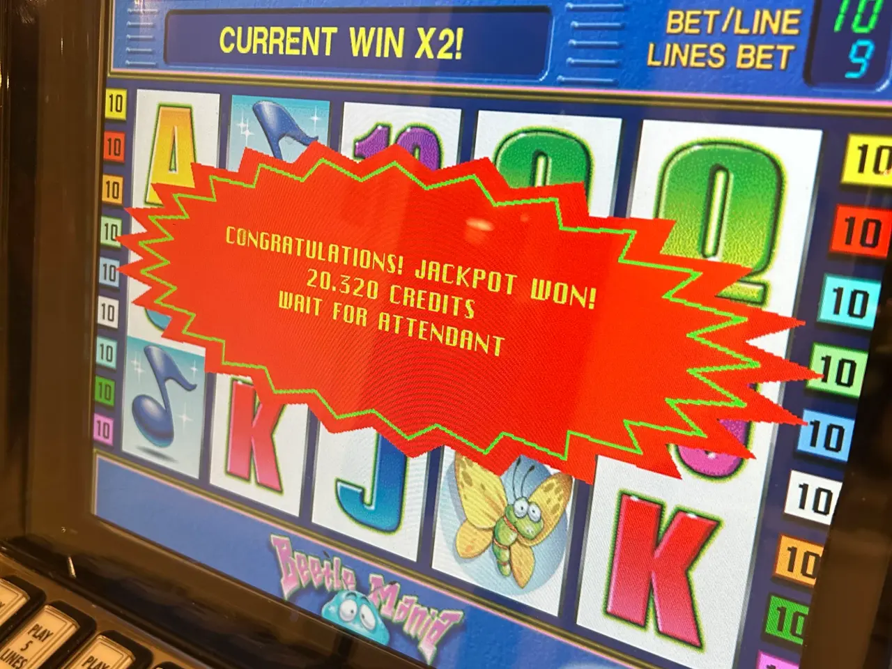 Billede 5 - Casino spilleautomat / LÆS beskrivelse