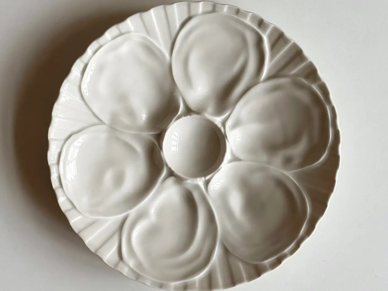 Billede 2 - Østerstallerken, porcelæn
