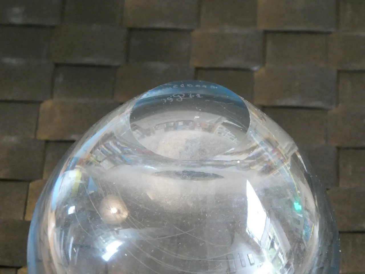 Billede 2 - Vintage Per Lütken Holmegaard kuglevase, 9 cm høj