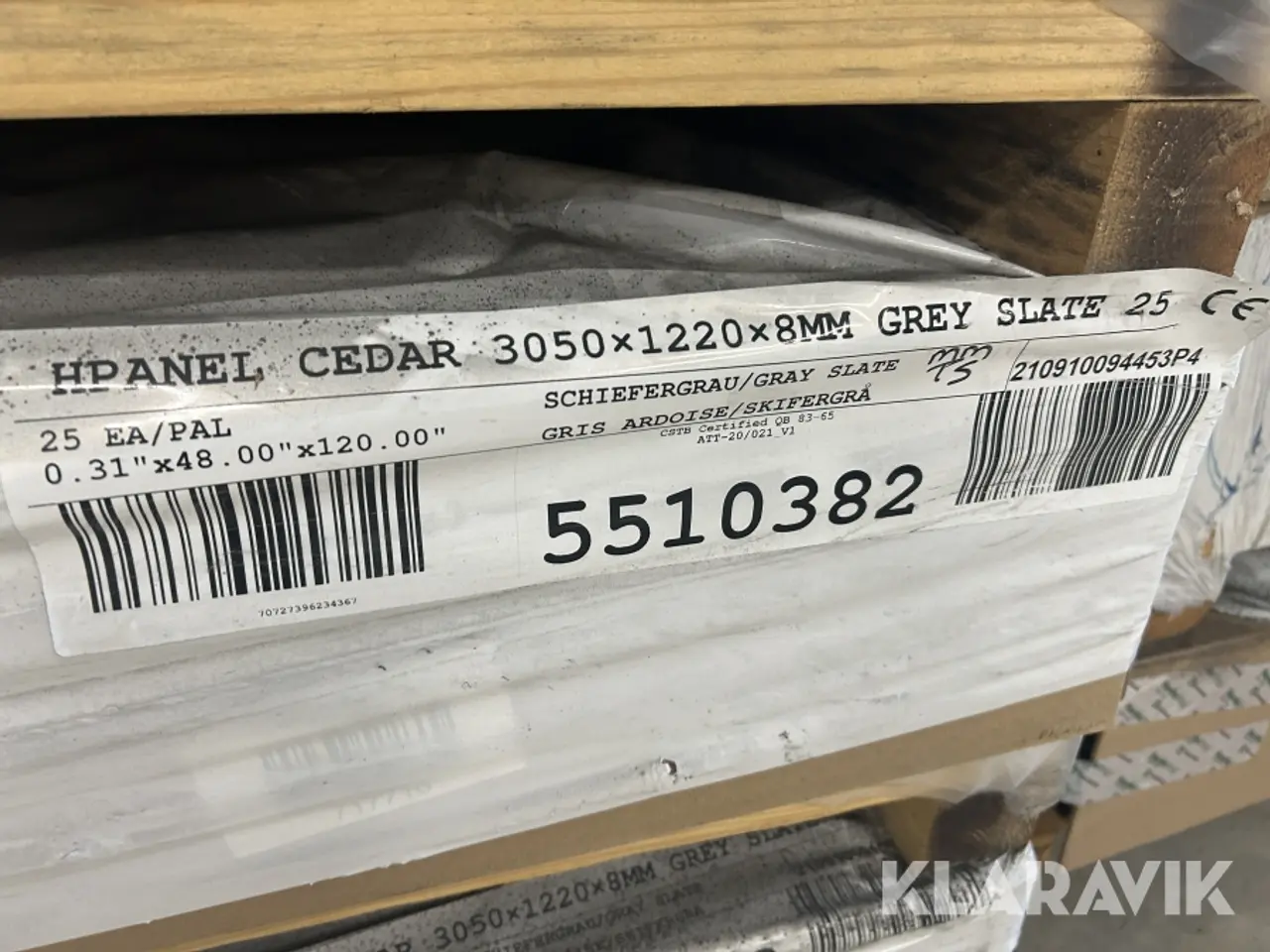 Billede 3 - Hardie Panel James Hardie Cedar Grey Slate 50stk