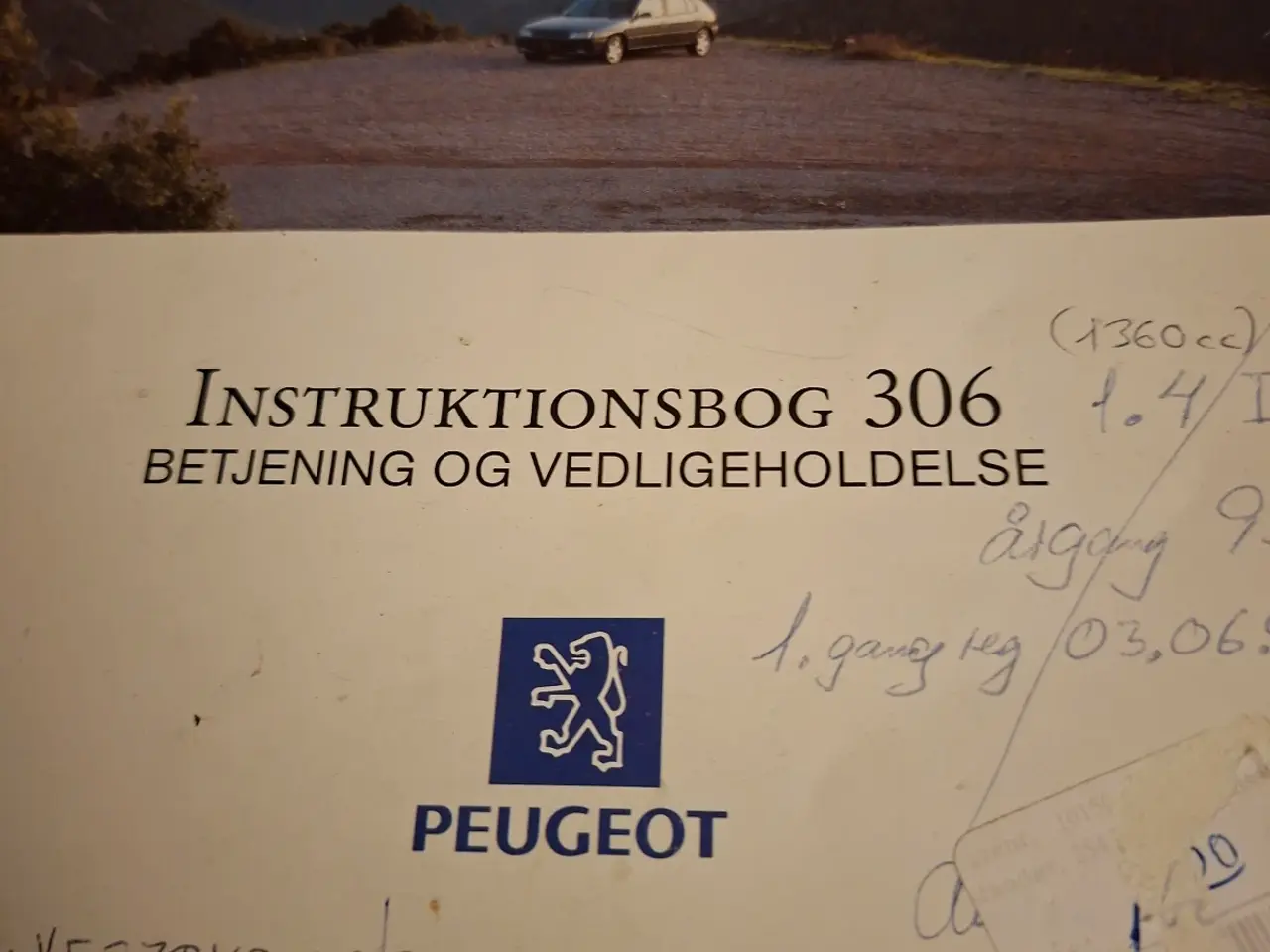 Billede 2 - Instruktion Kadett D/Peget 306