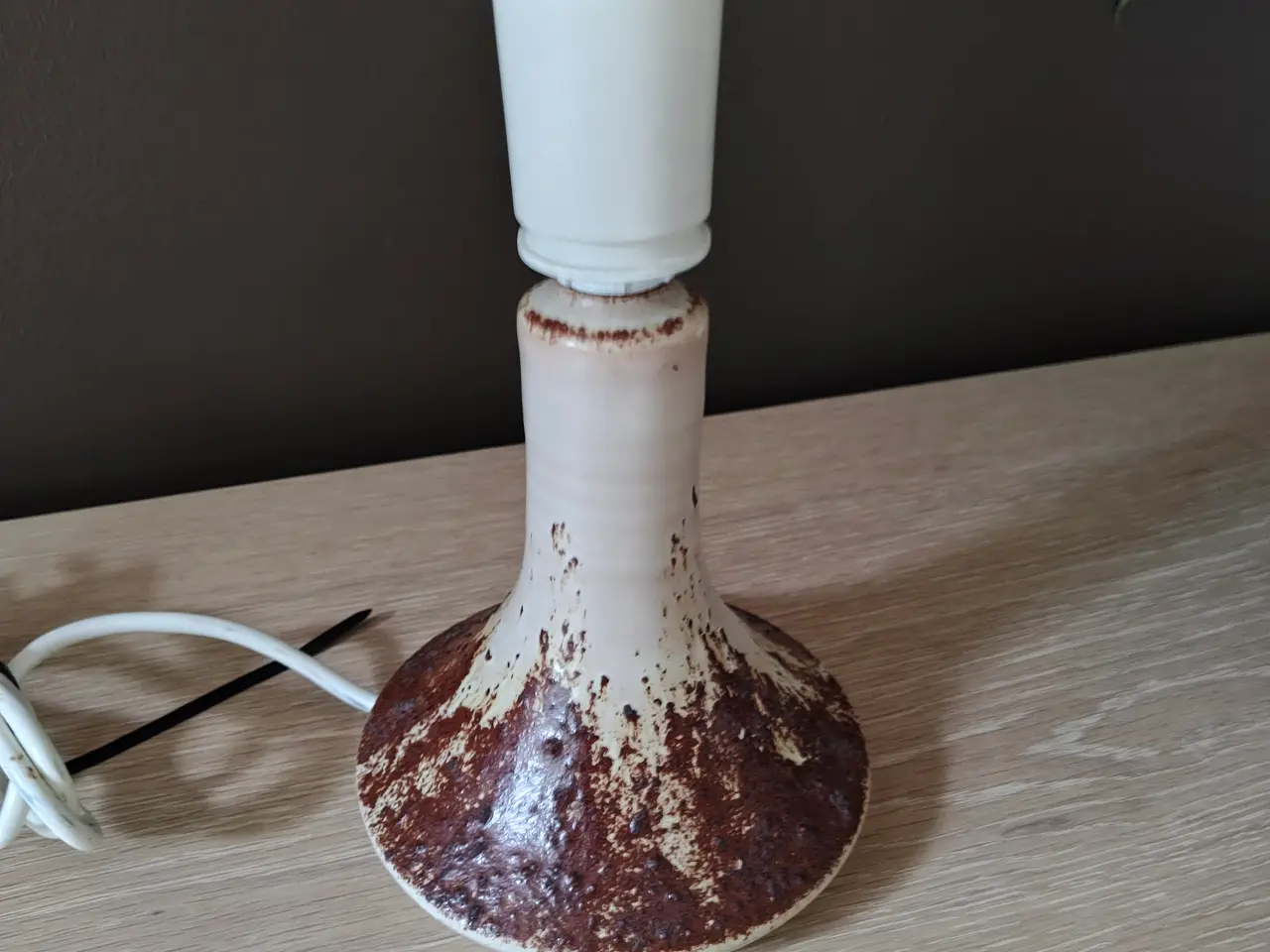 Billede 2 - Flot retro bordlampe fra Salling keramik