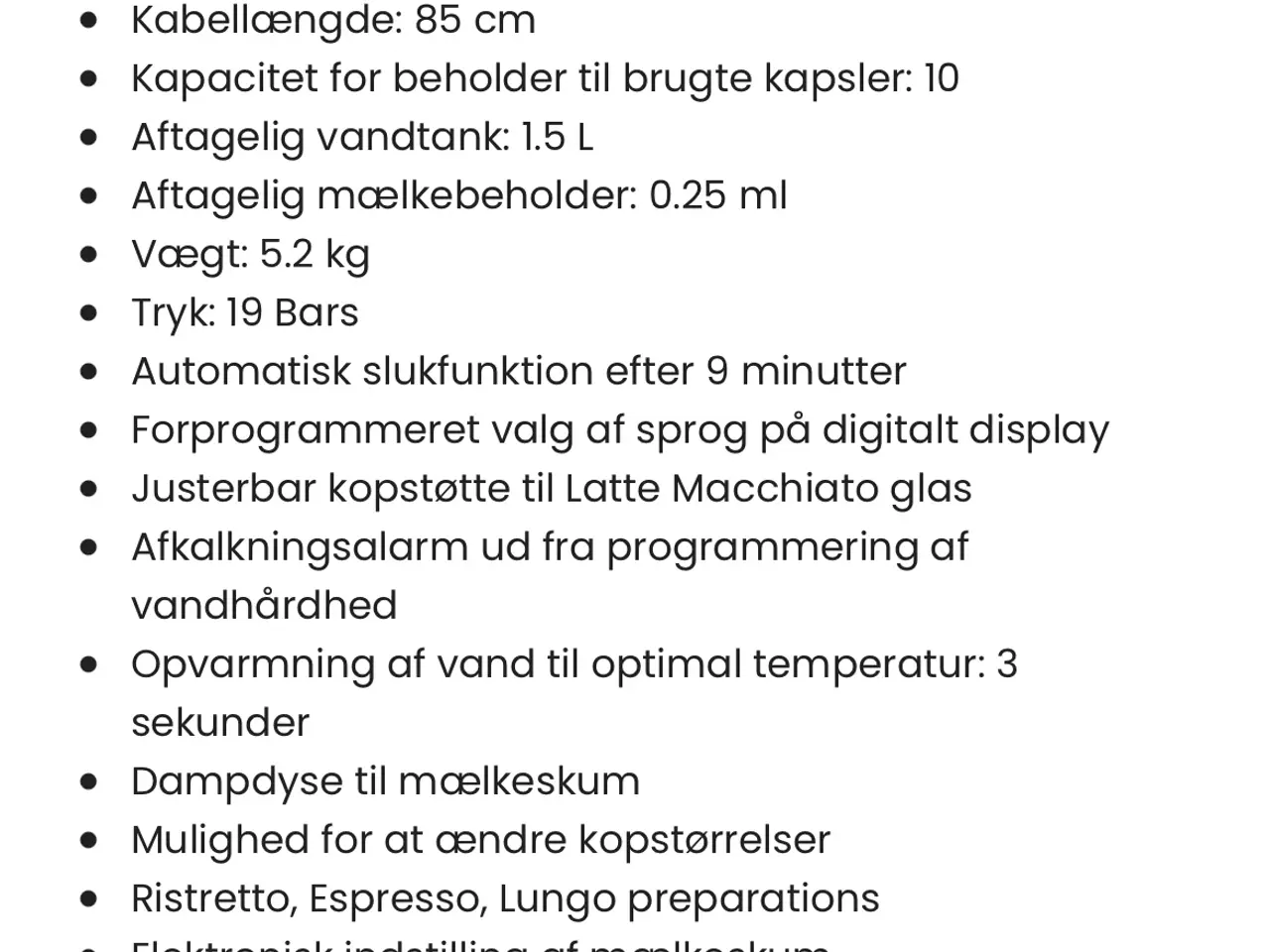 Billede 5 - Nespresso Plus Kaffemaskine, Børstet Stål