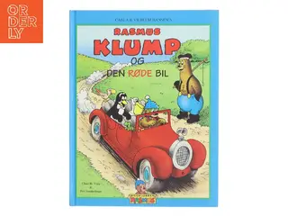 Rasmus Klump og den røde bil (Bog)