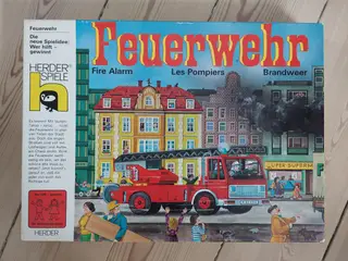 Herder Speile - Feuerwehr brætspil 1984