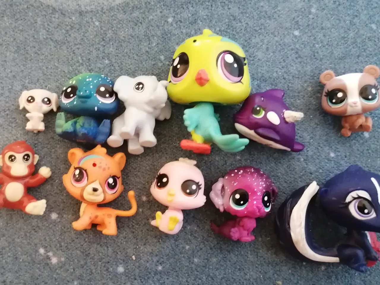 Billede 1 - 11 Små Littlest Pet Shop Figurer