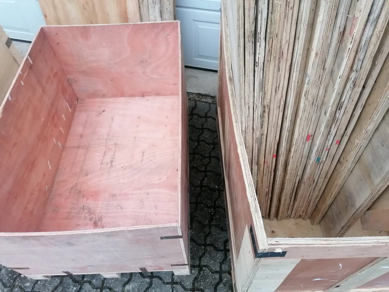 Billede 5 - Pallekasser ca. LxB 120x80 cm.Krydsfiner