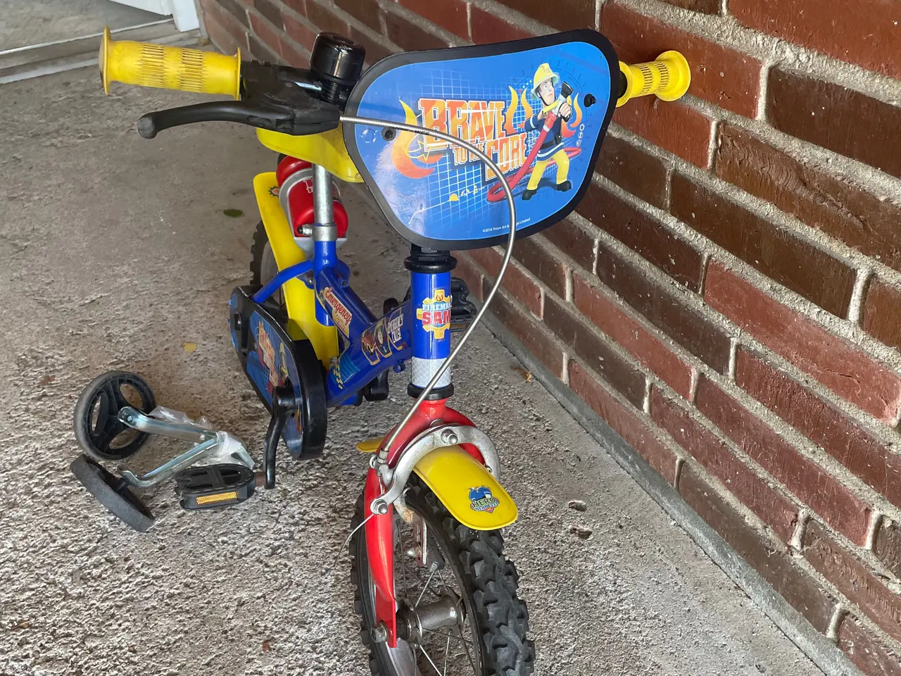Billede 2 - Brandmand Sam Begynder cykel 12”