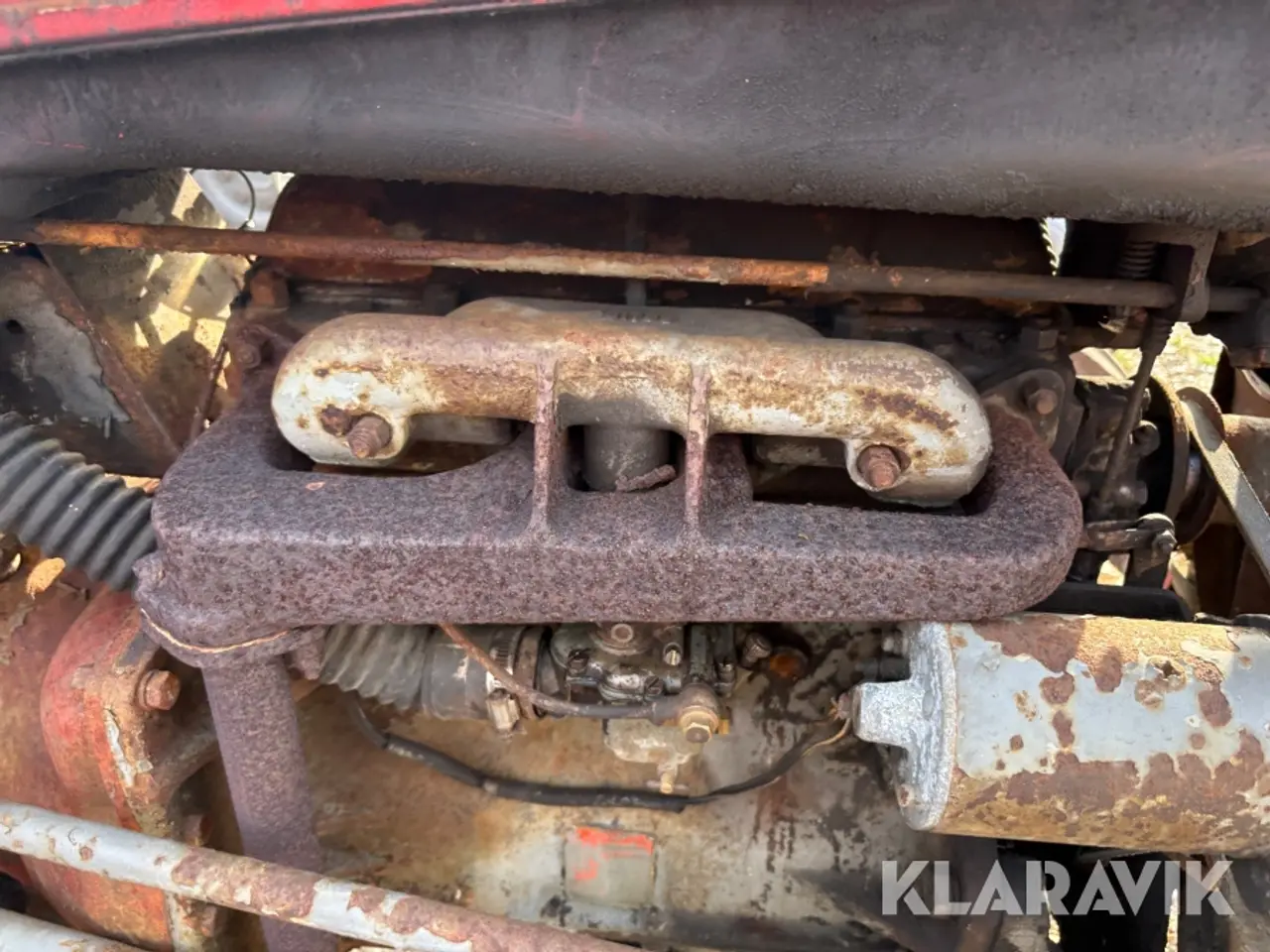 Billede 10 - Veterantraktor Massey Ferguson 35