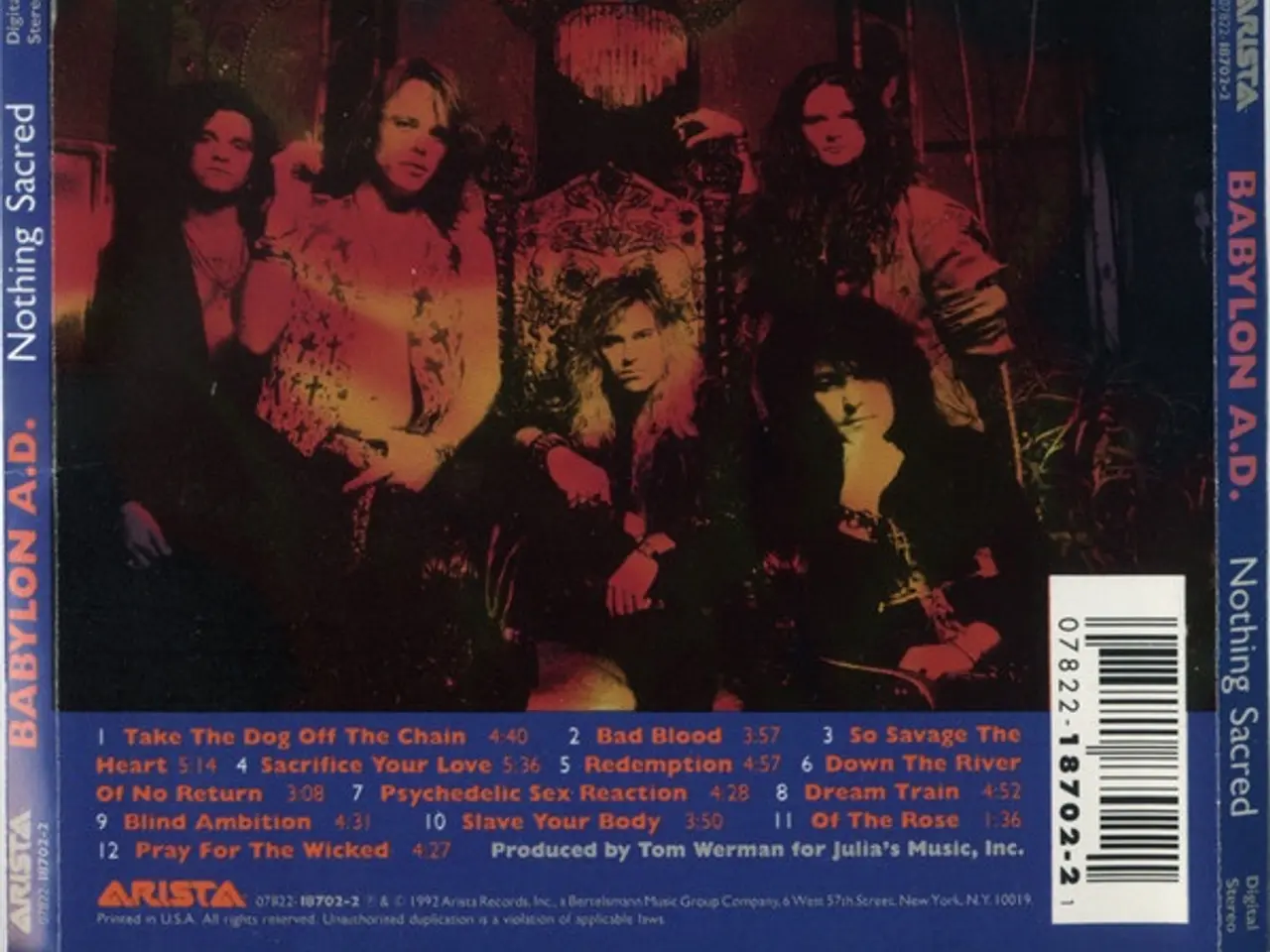 Billede 2 - Babylon A.D. – Nothing Sacred – CD