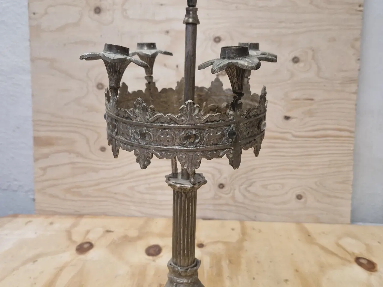Billede 3 - 5 armet kandelaber 48 cm høj