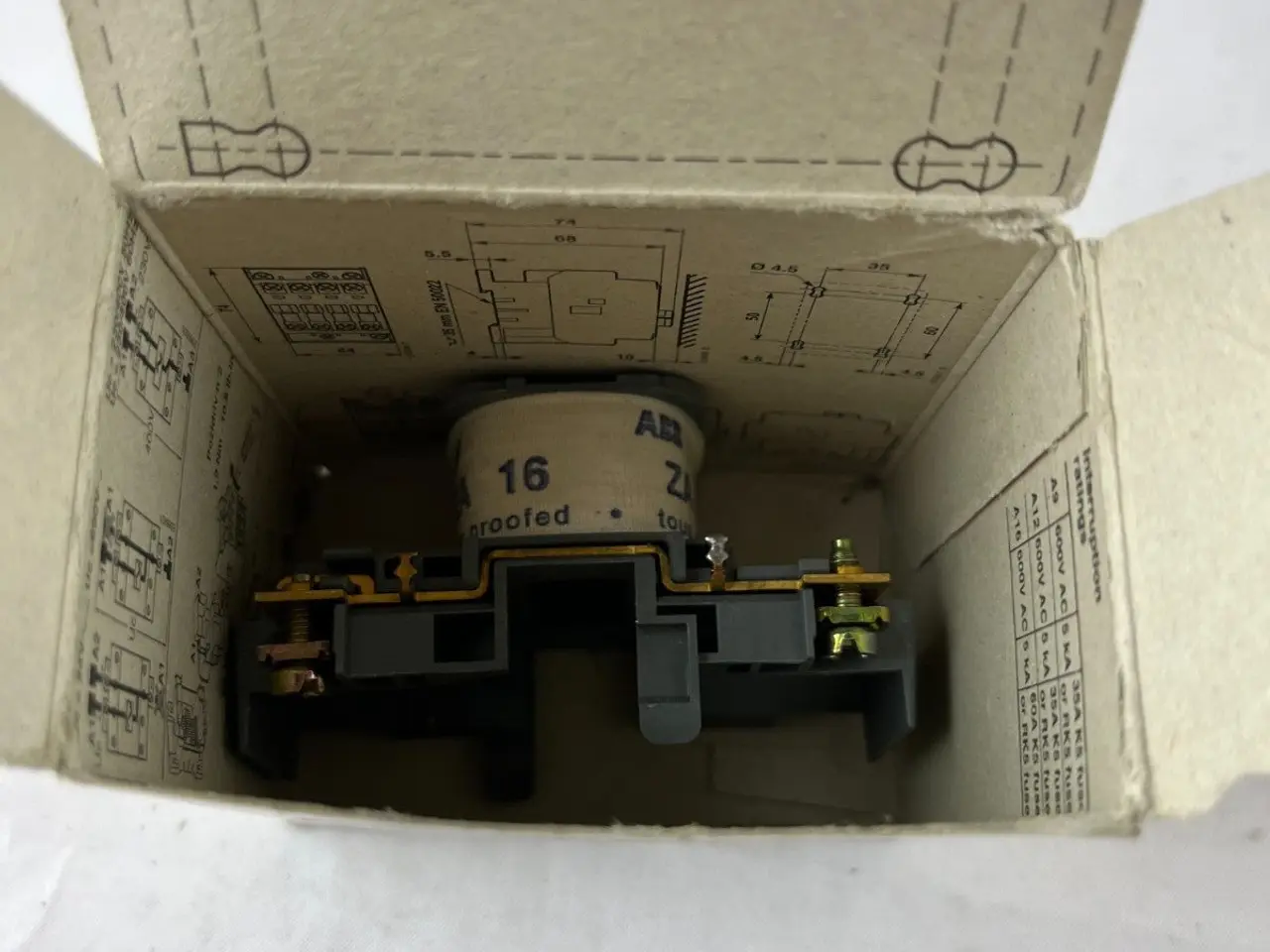 Billede 5 - ABB ZA16 1SBN151410R8006 kontaktor Coil 220–230 V