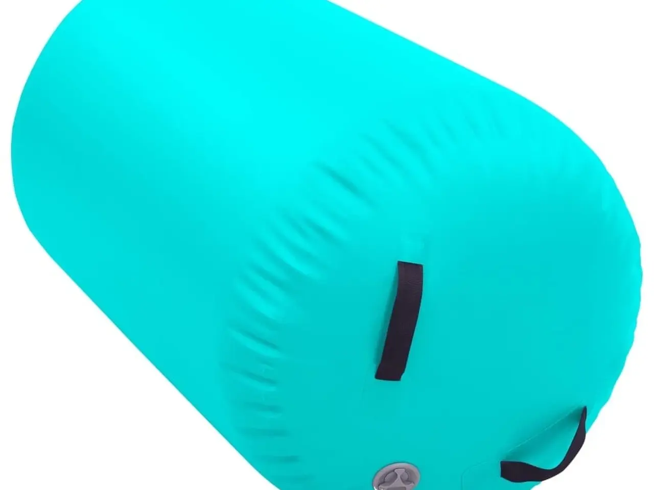 Billede 4 - Oppustelig gymnastikrulle med pumpe 100x60 cm PVC grøn