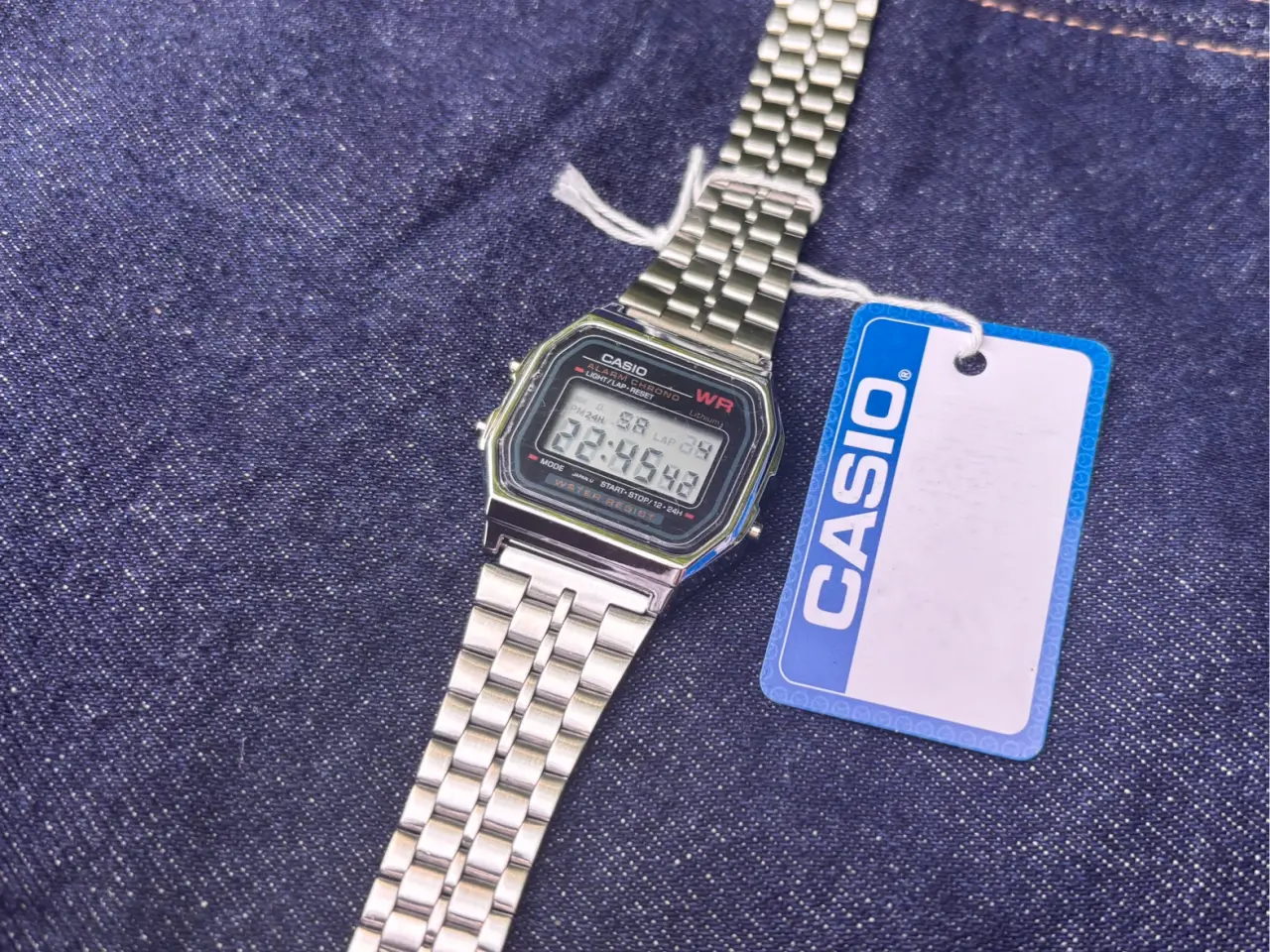 Billede 2 - Casio Vintage WR digitalur sølv