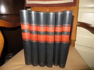 Anden Verdenskrig bind 1-6 af WC BYD