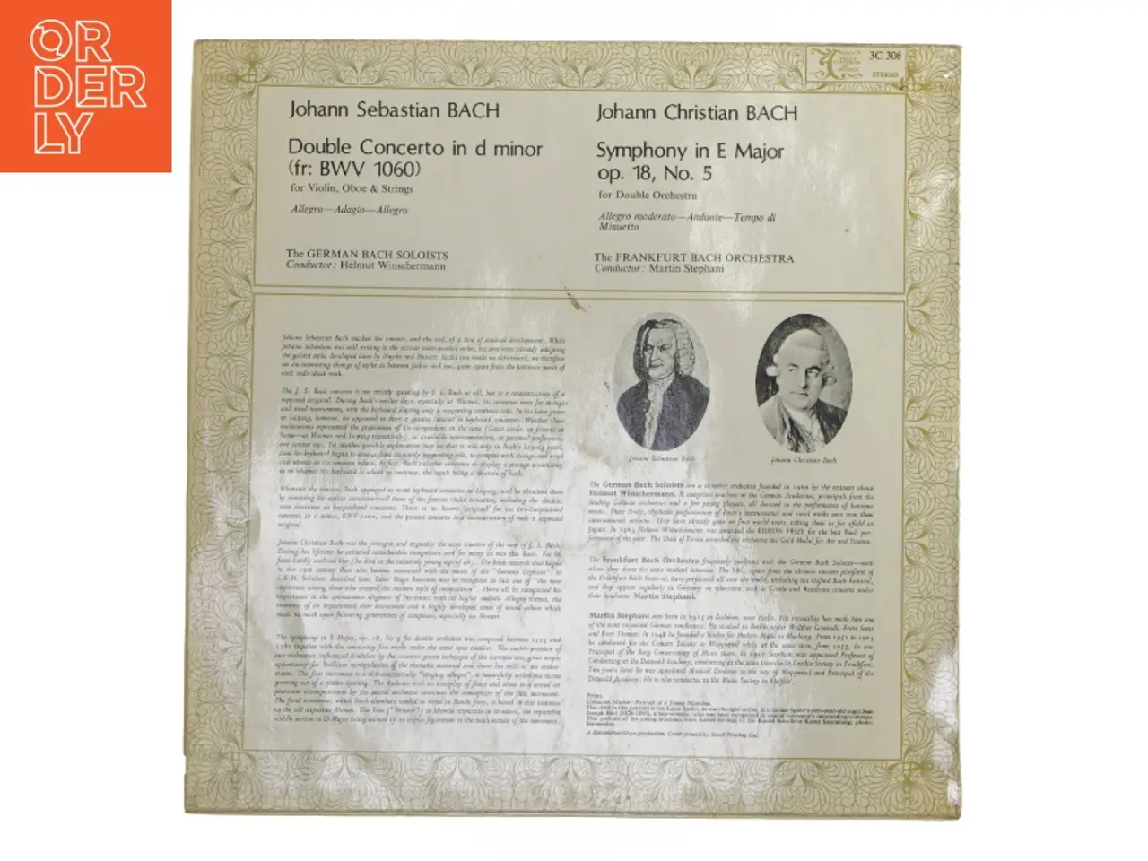 Billede 2 - Bach dobbeltkoncert vinylplade