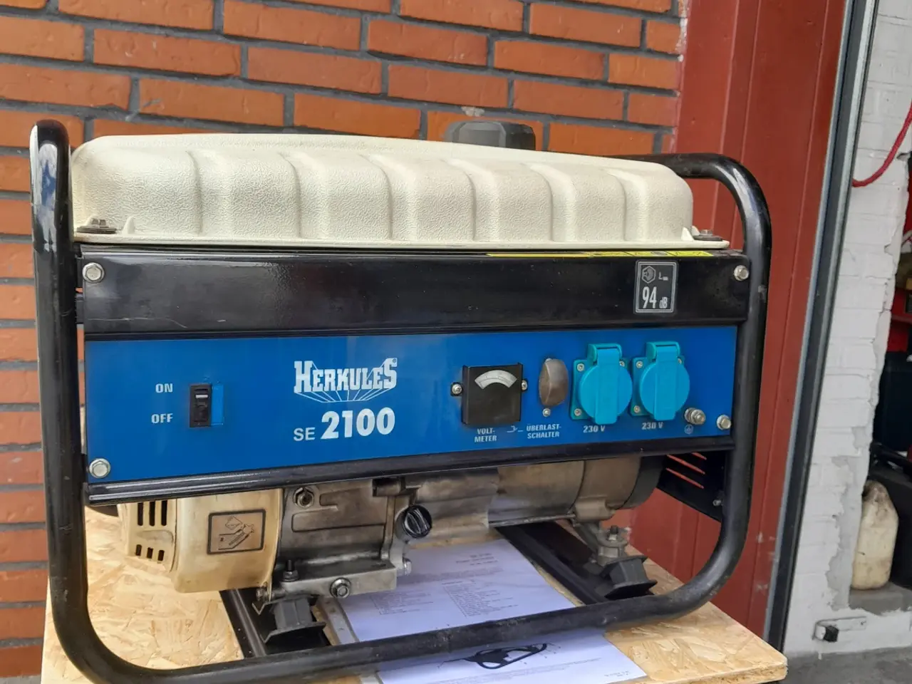 Billede 1 - Generator Herkules SE 2100