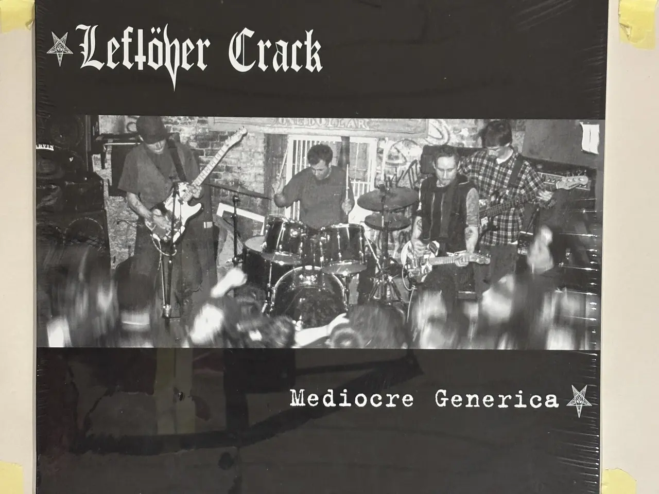 Billede 1 - Leftöver Crack – Mediocre Generica LP US Punk Mint
