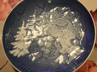Bing & Grøndahl 1981 juleplatte med titlen Juleneg