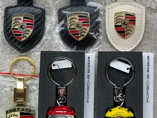 Originale Porsche nøgleringe, nye