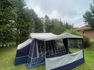 Camp-let Concorde med anneks og solsejl med læhegn